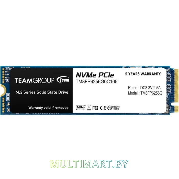 SSD диск Team MP33 256GB (TM8FP6256G0C101)